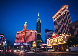 Las Vegas and New York City: A Tale of Two Cities in the Spotlight Las Vegas and New York City: A Tale of Two Cities Under the Spotlight
