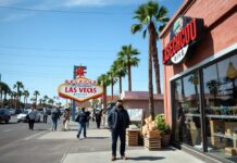 Las Vegas Community Comes Together to Support Local Businesses Amidst Pandemic The Las Vegas community unites to support local businesses during the pandemic.