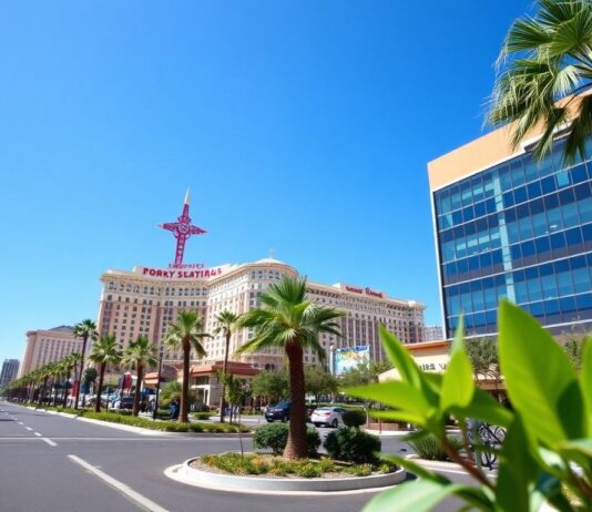 Las Vegas Makes Strides in Sustainable Tourism: A Greener Future for the Entertainment Capital Las Vegas Makes Progress in Sustainable Tourism: A Greener Future for the Entertainment Capital