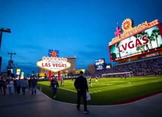 Las Vegas Prepares for Major International Sports Events Amid Global Pandemic Las Vegas is getting ready for significant international sports events during the global pandemic.