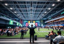 Las Vegas Prepares for Major International Sports Conference Amid Global Events Las Vegas se prepara para una gran conferencia internacional de deportes en medio de eventos globales