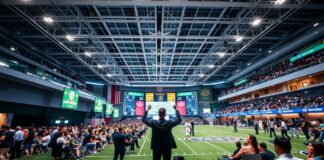 Las Vegas Prepares for Major International Sports Conference Amid Global Events Las Vegas se prepara para una gran conferencia internacional de deportes en medio de eventos globales