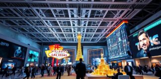 Las Vegas Prepares for Major Tech Conference Amid Global Uncertainty Las Vegas se prepara para una gran conferencia tecnológica en medio de la incertidumbre global.