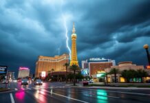 Las Vegas Prepares for Unprecedented Weather Event as Storm System Approaches Las Vegas is getting ready for an unparalleled weather event as a storm system draws near.