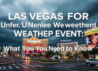 Las Vegas Prepares for Unprecedented Weather Event: What You Need to Know Las Vegas Prepares for Unprecedented Weather Event: What You Need to Know