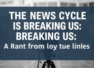 The News Cycle is Breaking Us: A Rant from the Trenches The News Cycle is Breaking Us: A Rant from the Front Lines