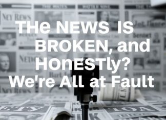 The News Is Broken, and Honestly? We’re All to Blame The News Is Broken, and Honestly? We're All at Fault