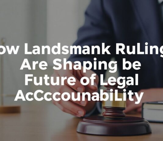How Landmark Rulings Are Shaping the Future of Legal Accountability How Landmark Rulings Are Shaping the Future of Legal Accountability